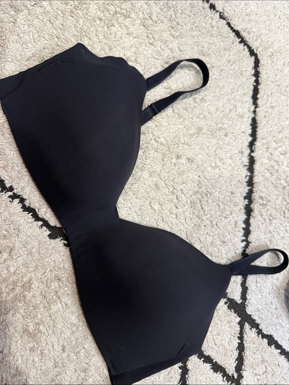 knix wingwoman bra 5 Women’s Black Molded T-Shirt Bra - Unbranded